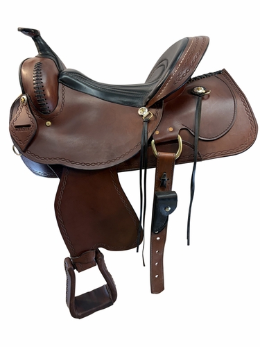 SOLD 2026/07/09j  16 Inch Used Hedgepath Trail Saddle Wide Tree