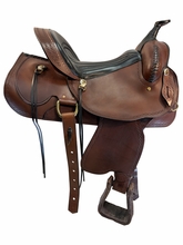 SOLD 2026/07/09j  16 Inch Used Hedgepath Trail Saddle Wide Tree