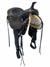 16 Inch Used High Horse By Circle Y Daisetta Cordura Trail Saddle Medium Tree 6914
