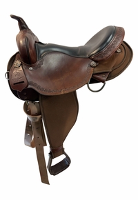 16 Inch Used High Horse By Circle Y Daisetta Cordura Trail Saddle Medium Tree 6914