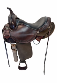 16 Inch Used High Horse By Circle Y Daisetta Cordura Trail Saddle Medium Tree 6914
