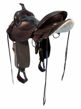 16 Inch Used High Horse By Circle Y Daisetta Cordura Trail Saddle Medium Tree 6914