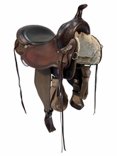 16 Inch Used High Horse By Circle Y Daisetta Cordura Trail Saddle Medium Tree 6914