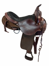 16 Inch Used High Horse By Circle Y El Campo Cordura Trail Saddle Medium Tree 6970