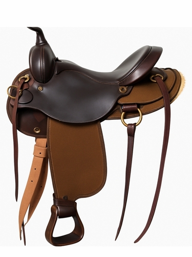 16 Inch Used High Horse by Circle Y Eldorado Cordura Trail Saddle 6915