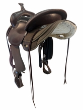16 Inch Used High horse By Circle Y Willow Springs Cordura Trail Saddle Medium Tree 6913