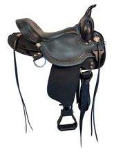 16 Inch Used High Horse Daisetta Cordura Trail Saddle 6914