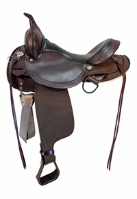 16 Inch Used High Horse Daisetta Cordura Trail Saddle 6914