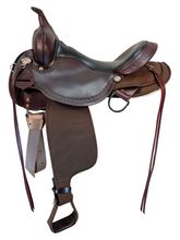 SOLD 2025/09/24j  16 Inch Used High Horse Daisetta Cordura Trail Saddle 6914