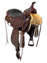 SOLD 2025/09/24j  16 Inch Used High Horse Daisetta Cordura Trail Saddle 6914