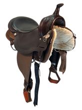 SOLD 2025/11/20j  16 Inch Used Circle Y High Horse Daisetta Cordura Trail Saddle 6914