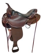 SOLD 2025/08/31  16 Inch Used High Horse Daisetta Cordura Trail Saddle 6914