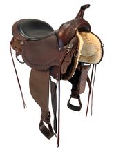 SOLD 2025/08/31  16 Inch Used High Horse Daisetta Cordura Trail Saddle 6914