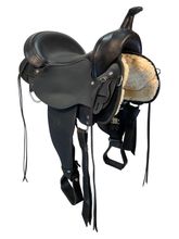 SOLD 2025/11/03  16 Inch Used High Horse El Campo Cordura Trail Saddle 6970