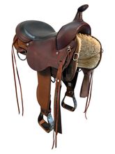 SOLD 2025/10/23 16 Inch Used High Horse El Campo Gaited Trail Saddle 6970
