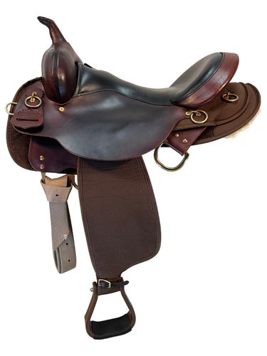 16 Inch Used High Horse Eldorado Cordura Trail Saddle 6915