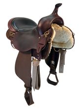 16 Inch Used High Horse Eldorado Cordura Trail Saddle 6915