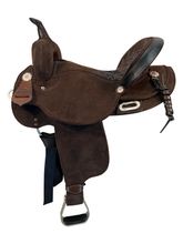 16 Inch Used Circle Y High Horse Galaxy Barrel Saddle 6832 Wide Tree