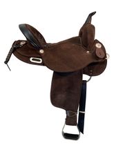 16 Inch Used Circle Y High Horse Galaxy Barrel Saddle 6832 Wide Tree