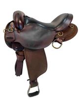 SOLD 2025/09/02 16 Inch Used High Horse Highbank Cordura Trail Saddle 6916