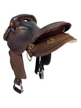 SOLD 2025/09/02 16 Inch Used High Horse Highbank Cordura Trail Saddle 6916