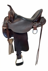 16 Inch Used High Horse Lil River Tail Saddle 6863