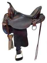 16 Inch Used High Horse Lil River Tail Saddle 6863
