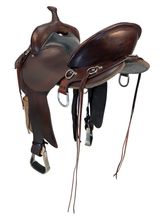 16 Inch Used High Horse Lil River Tail Saddle 6863
