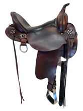 16 Inch Used High Horse Lil River Tail Saddle 6863