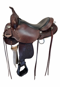 16 Inch Used High Horse Mesquite Trail Saddle 6864