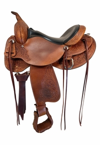 16 Inch Used High Horse Oyster Creek Trail Saddle 6808