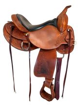 SOLD 2025/08/11j  16 Inch Used High Horse Oyster Creek Trail Saddle 6808