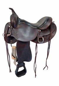 16 Inch Used High Horse Oyster Creek Trail Saddle 6808