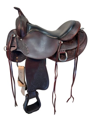 16 Inch Used High Horse Oyster Creek Trail Saddle 6808