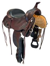 16 Inch Used High Horse Oyster Creek Trail Saddle 6808