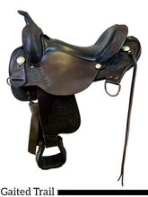16 Inch Used High Horse Round Rock Gaited Trail Saddle 6870 *Free Shipping*