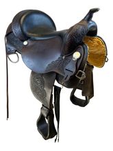 16 Inch Used High Horse Round Rock Gaited Trail Saddle 6870 *Free Shipping*