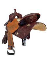 16 Inch Used High Horse Runaway Barrel Saddle 6223