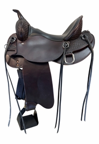 16 Inch Used High Horse Sulphur River Trail Saddle 6865