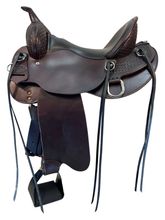 SOLD 2025/11/28 16 Inch Used Circle Y High Horse Sulphur River Trail Saddle 6865