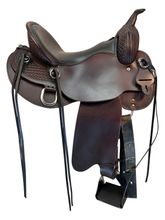 SOLD 2025/11/28 16 Inch Used Circle Y High Horse Sulphur River Trail Saddle 6865