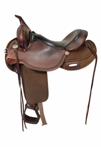 16 Inch Used High Horse Willow Springs Trail Saddle 6913