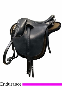 PRICE REDUCED! 16 Inch Used Hillview Farms Endurance Cutback Saddle  Express