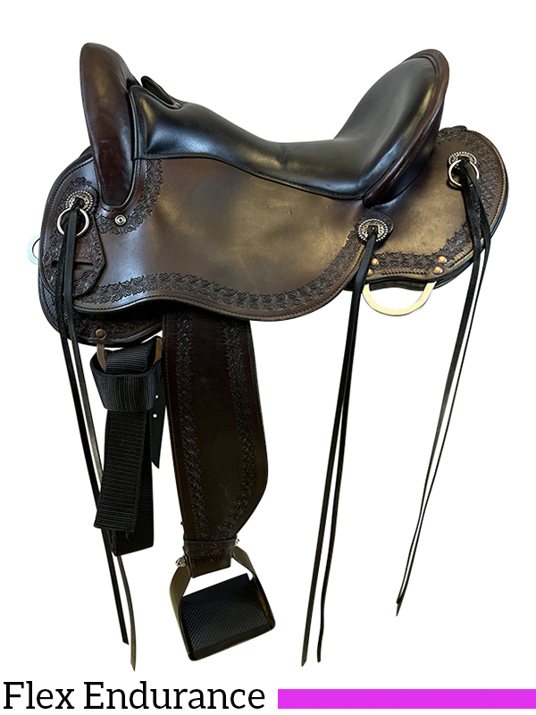 SOLD 2024/07/02 16 Inch Used Horse Tack World/ Circle Y Flex Endurance