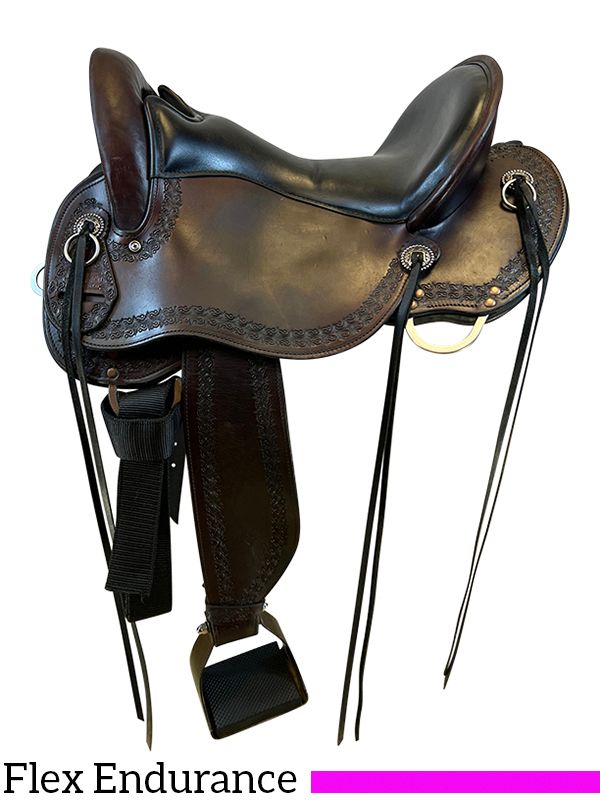 SOLD 2024/07/02 16 Inch Used Horse Tack World/ Circle Y Flex Endurance
