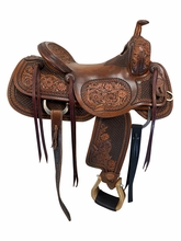 16 Inch Used HR Ranch Cutter Saddle Medium Tree