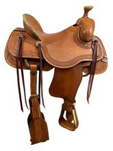 16 Inch Used HR Saddlery Ranch Saddle 64 *Free Shipping*