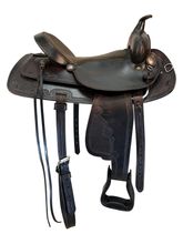 16 Inch Used HR Trail Saddle 386