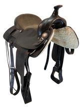 16 Inch Used HR Trail Saddle 386