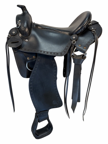 16 Inch Used Imus Trail Saddle Medium Tree